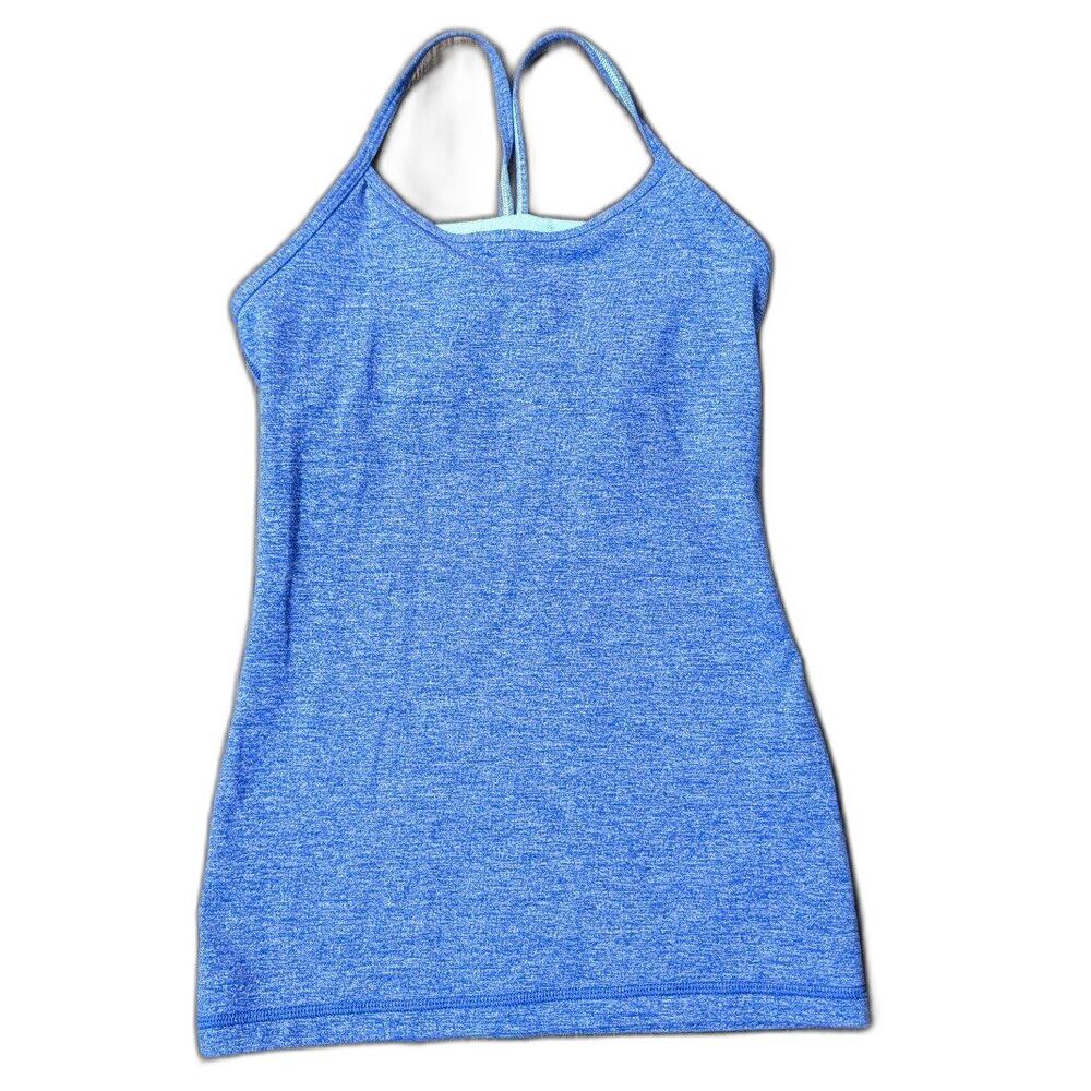 Ivivva Girls Heathered Purple Tumbling Tank Racerback Straps Activewear Size 10